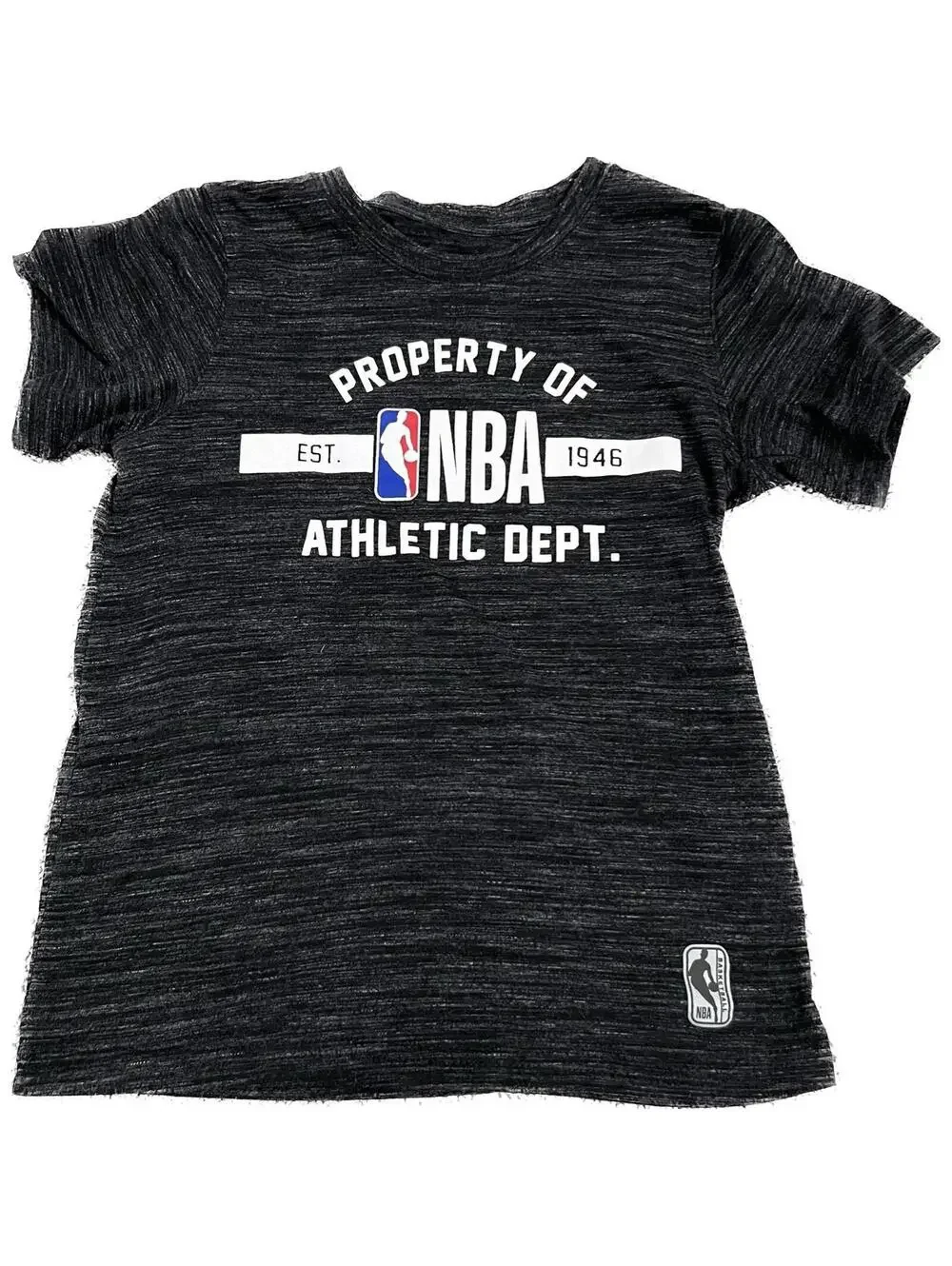 NBA Boy's Youth Heather Black T Shirt size 8